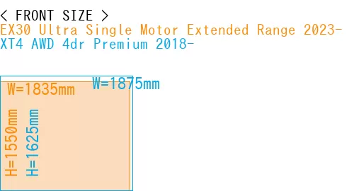 #EX30 Ultra Single Motor Extended Range 2023- + XT4 AWD 4dr Premium 2018-